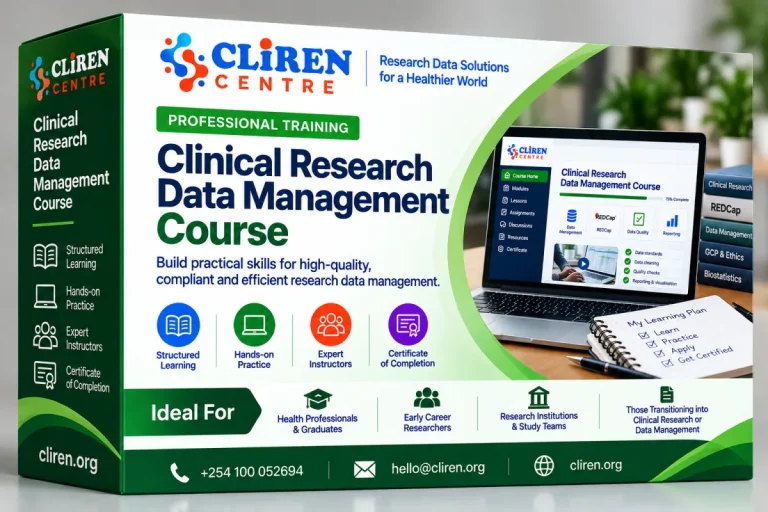 Clinical Research Data Management course overview