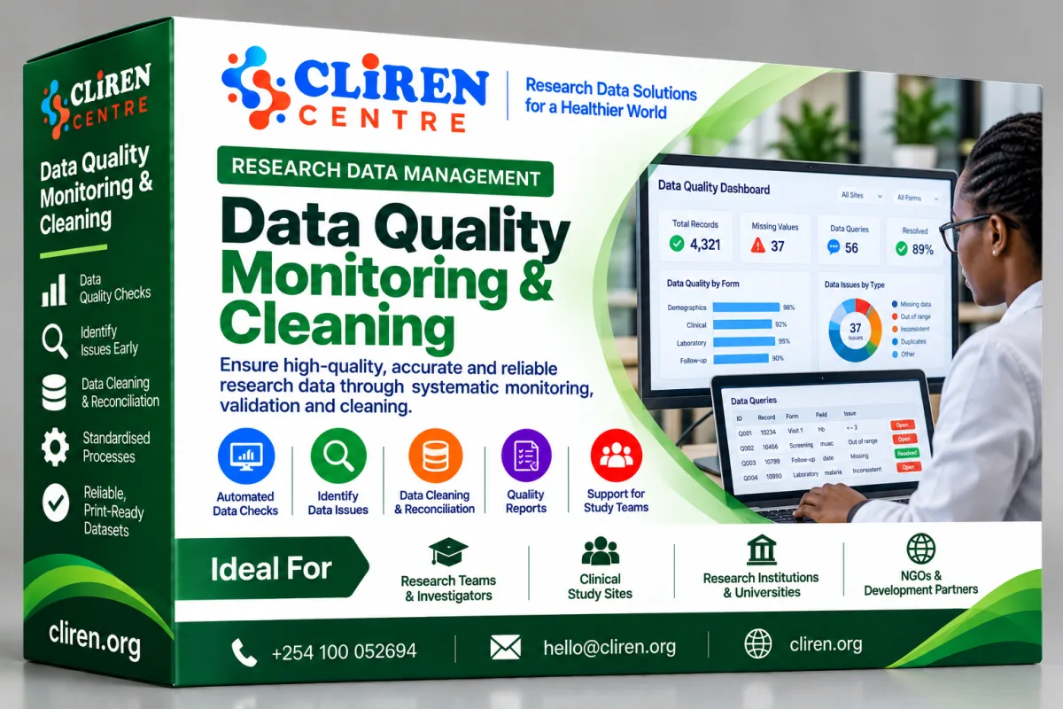 Data Quality Monitoring & Cleaning — CLIREN product illustration