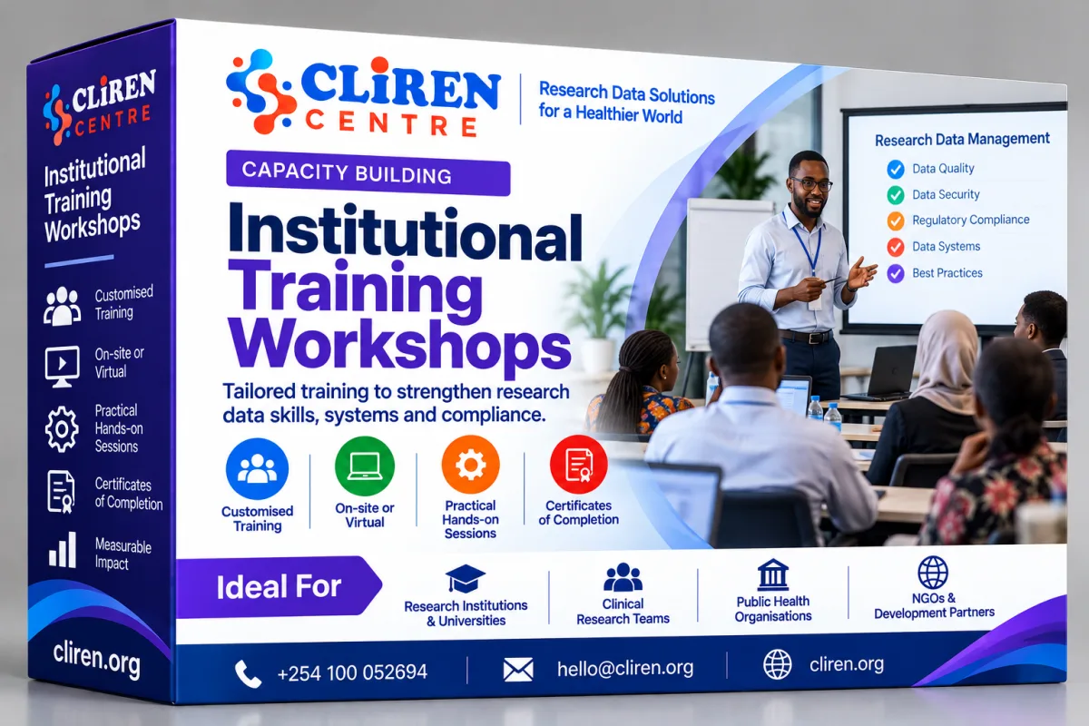 Institutional Training Workshops — CLIREN product illustration