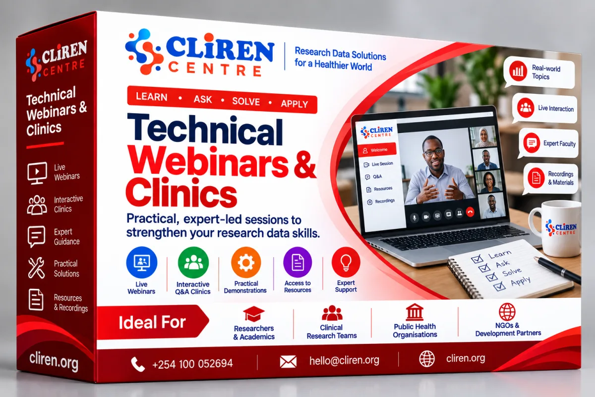 Technical Webinars & Clinics — CLIREN product illustration